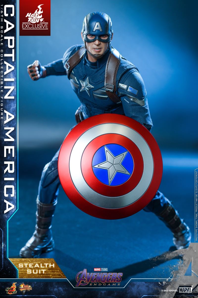 Captain America (Stealth Suit Edition) Avengers 4: Endgame 1/6