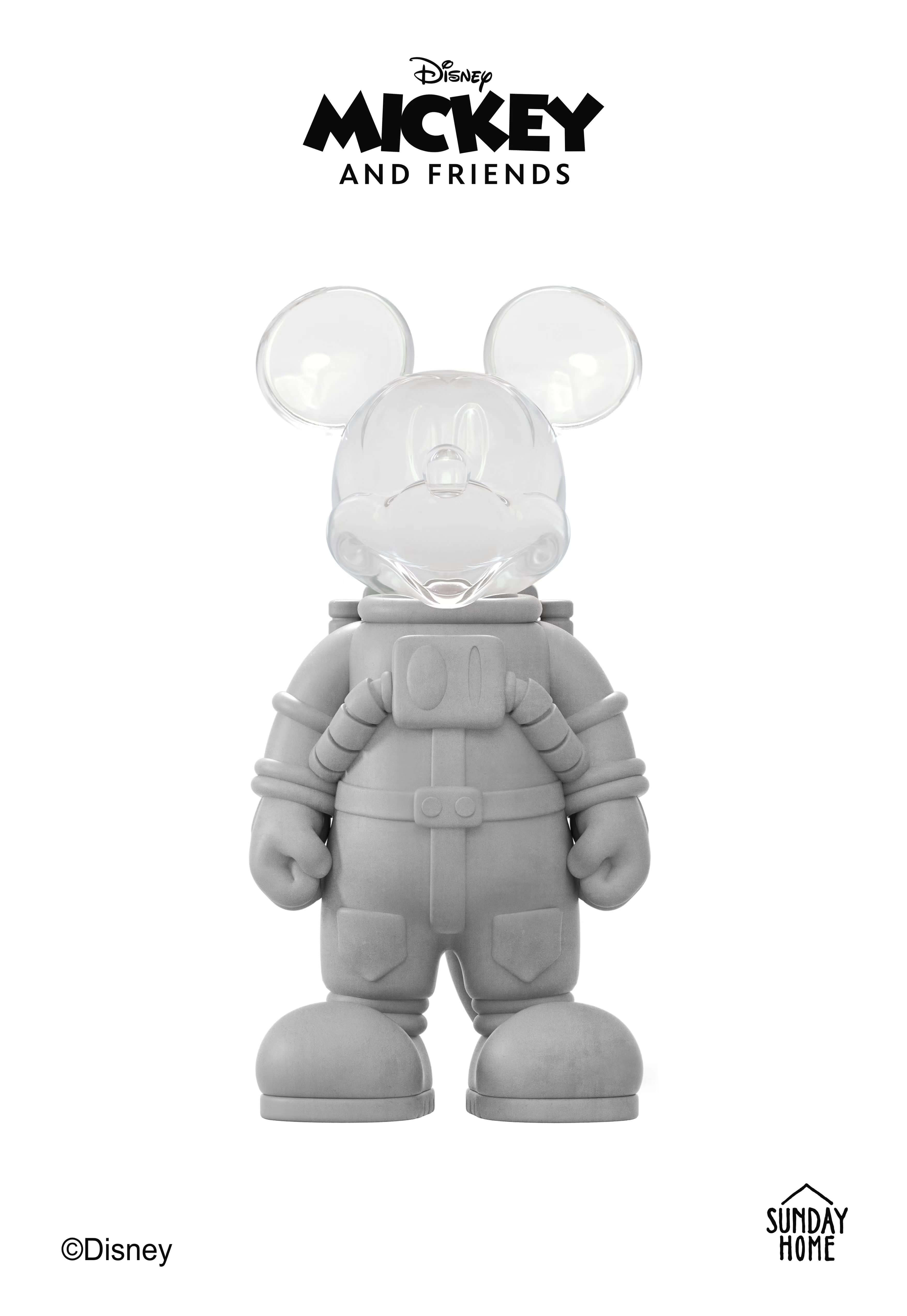 Mickey Mouse The realm of clear water - Cement Ash ver