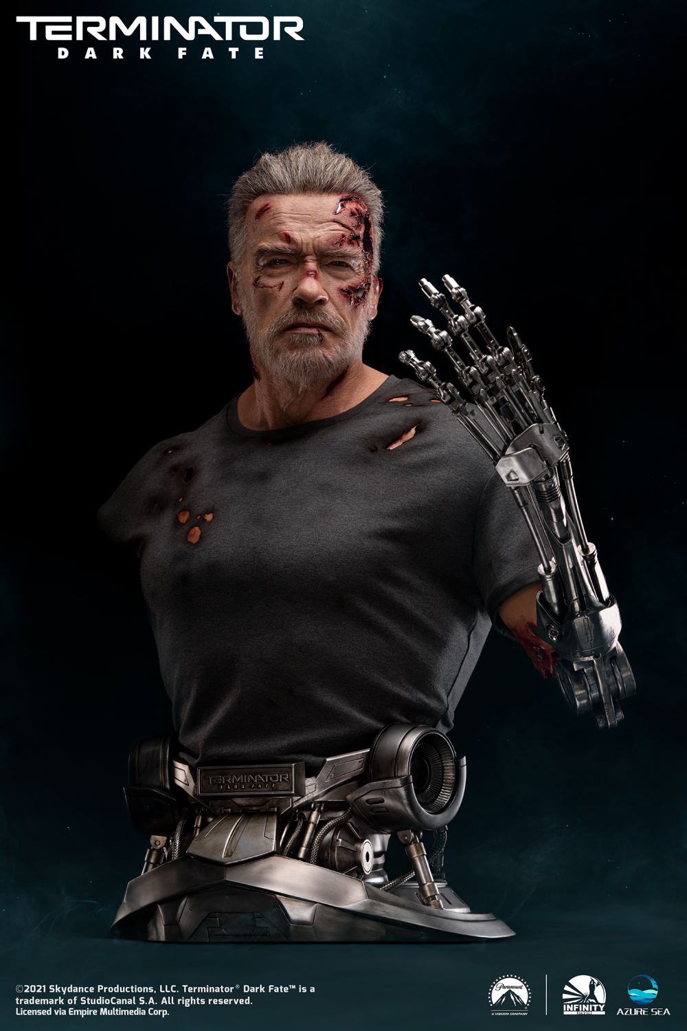 T-800 1/1 bust – Terminator Dark Fat