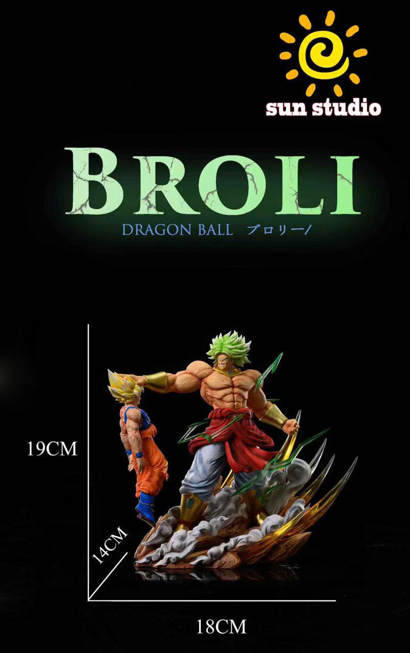 Broly vs Son Goku - Dragon Ball