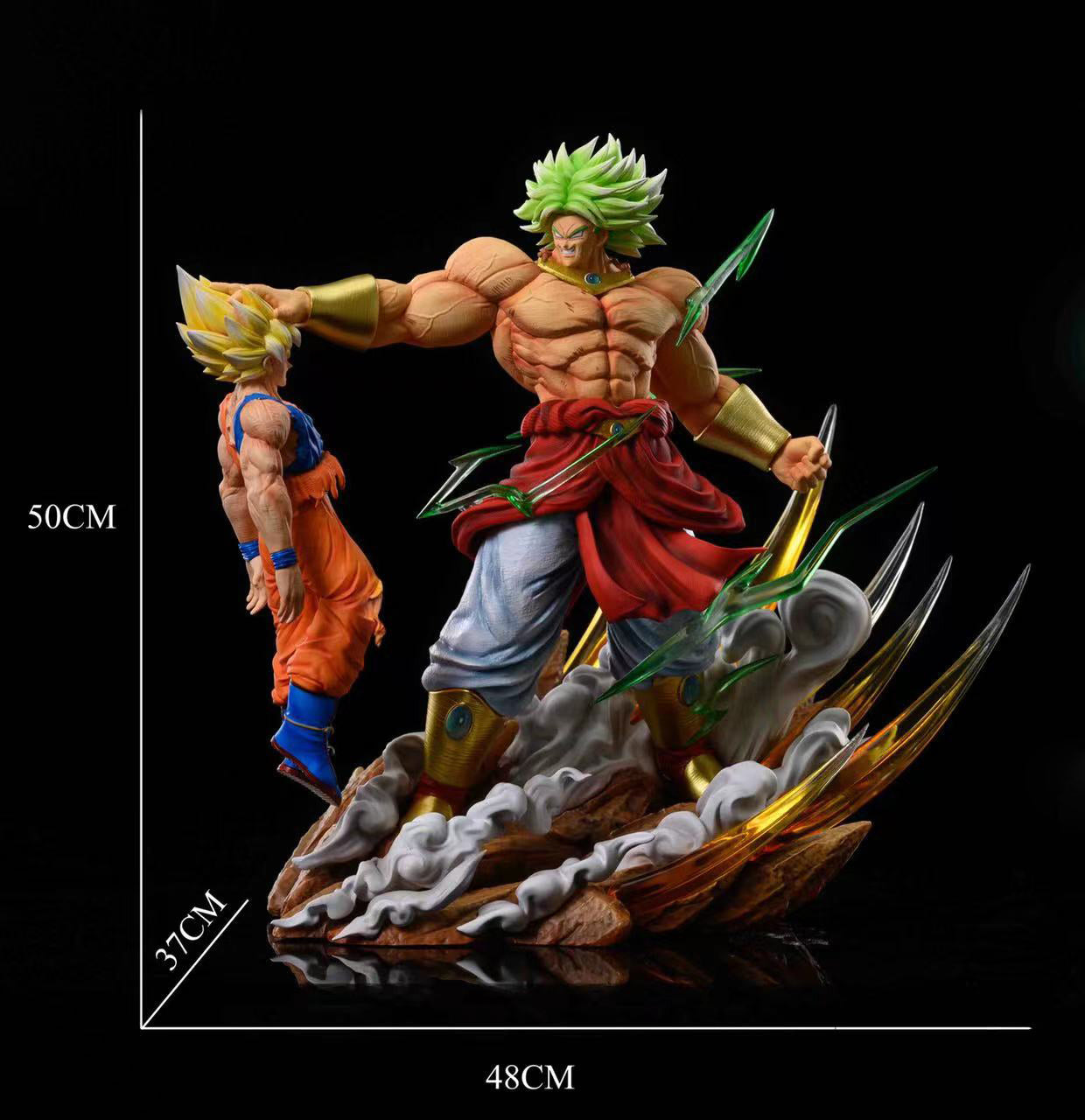 Broly vs Son Goku - Dragon Ball