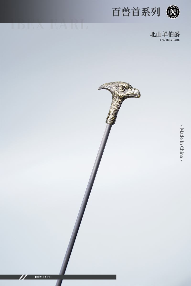Hundred Beast Head Sculpture Series - Ibex Earl Head Sculpture 1/6