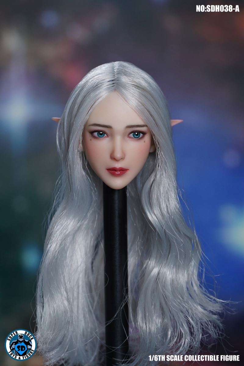Elf female head carving 1/6