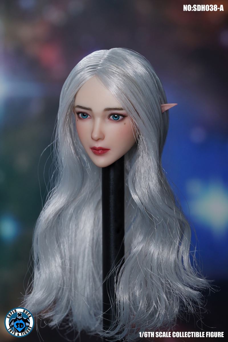 Elf female head carving 1/6