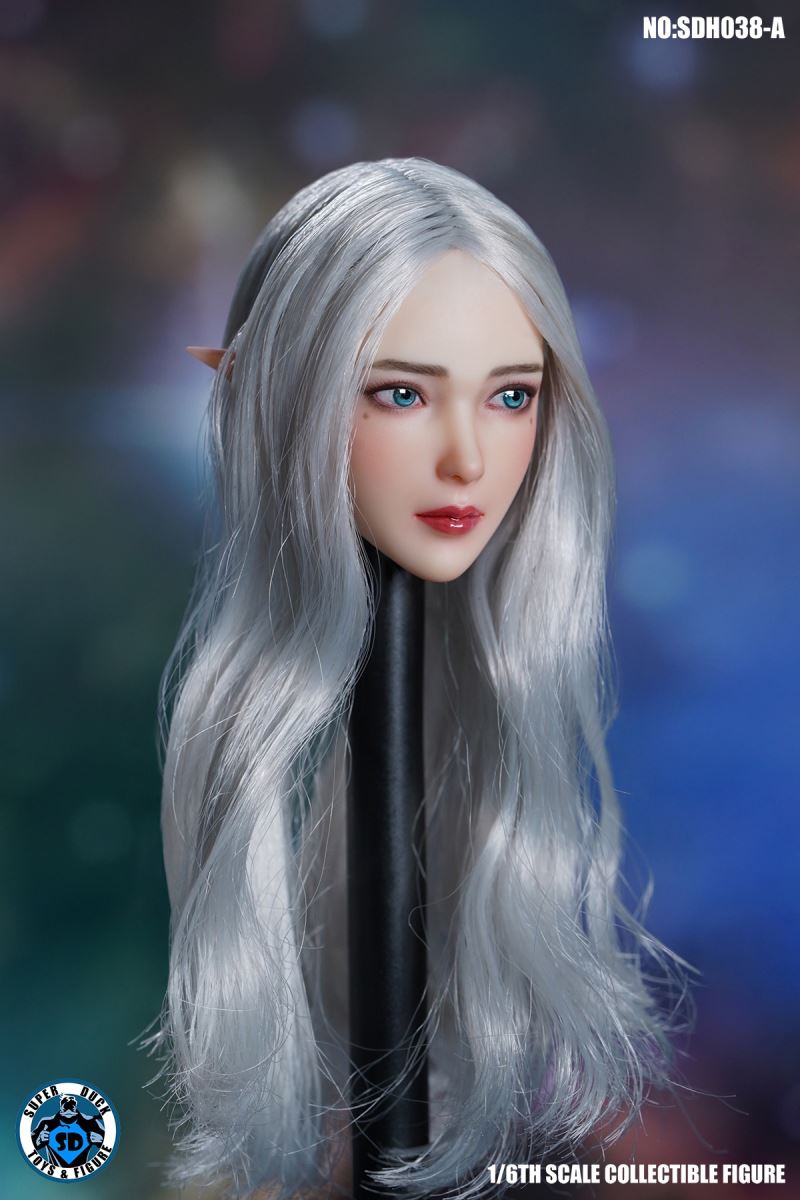 Elf female head carving 1/6