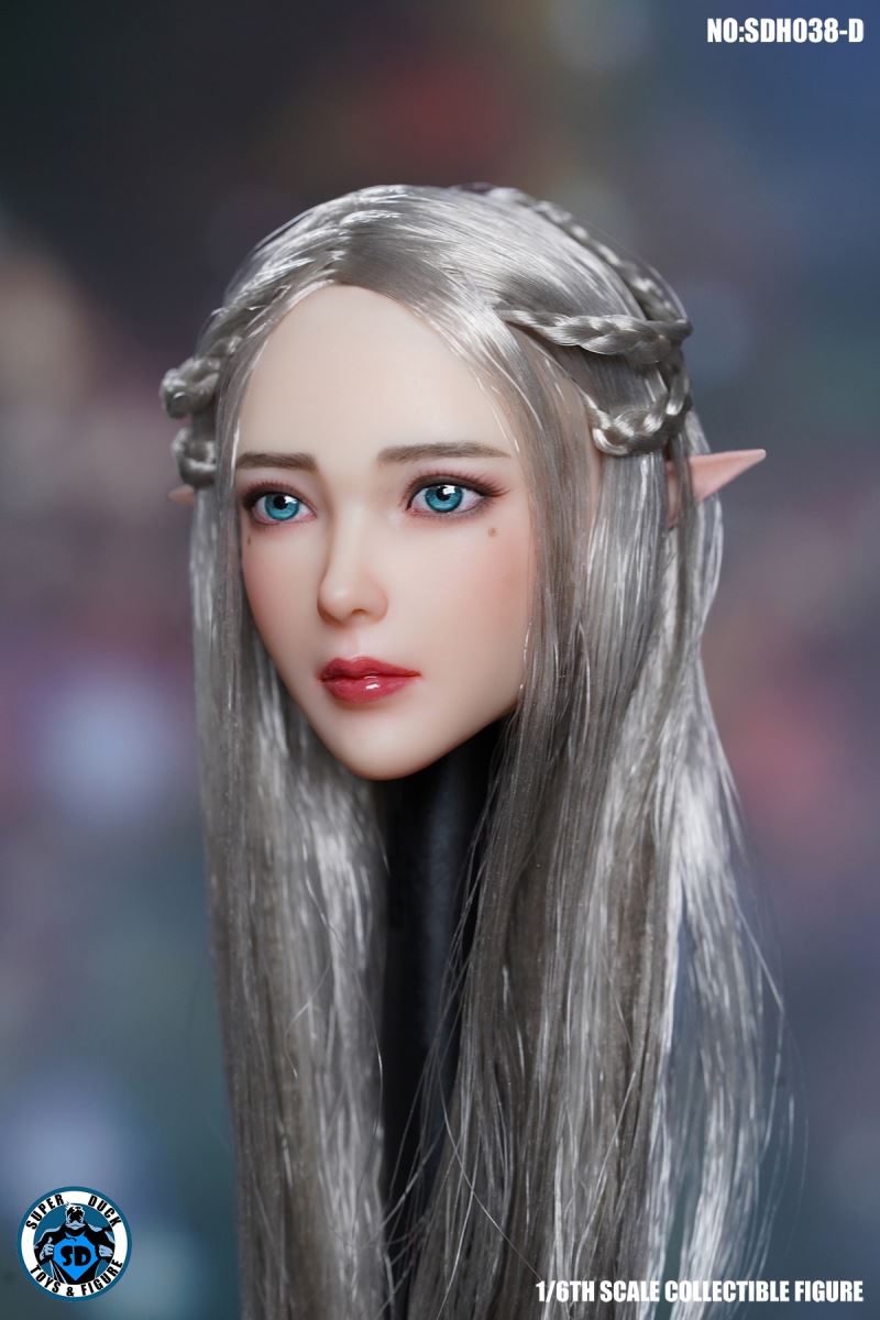 Elf female head carving 1/6