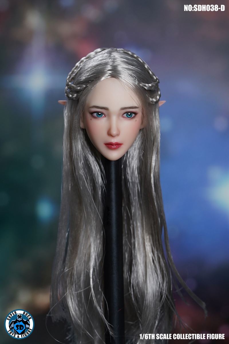 Elf female head carving 1/6