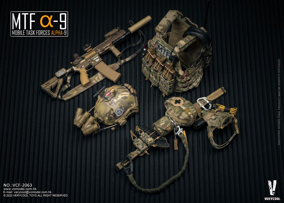 Mobile Task Force MTF Alpha-9 Member 1/6