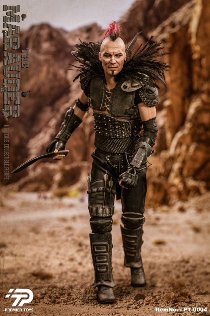 Desert Thug & Wasteland Style Painted Motorcycle 1/6