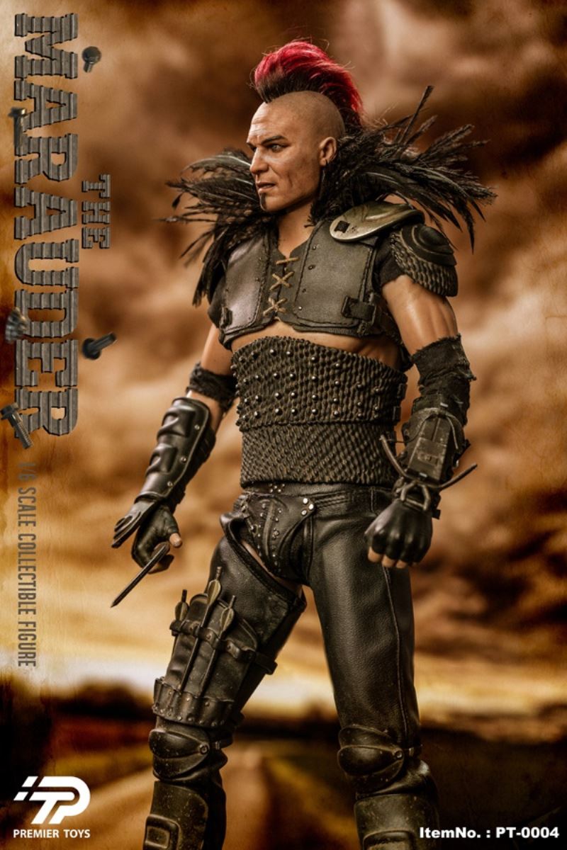 Desert Thug & Wasteland Style Painted Motorcycle 1/6
