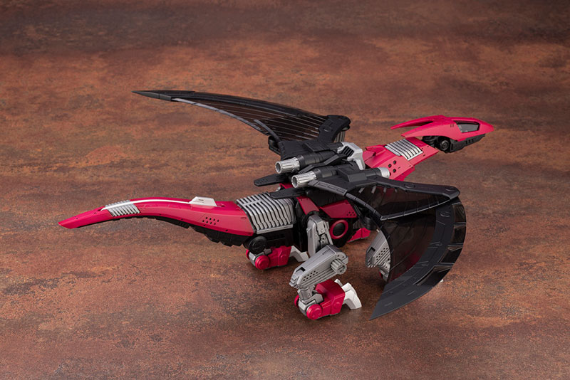 HMM ZOIDS EZ-005 Redler Guylos & EHI-7 Reddra Zenebas Empire Type & Customize Parts Booster Cannon Set 1/72
