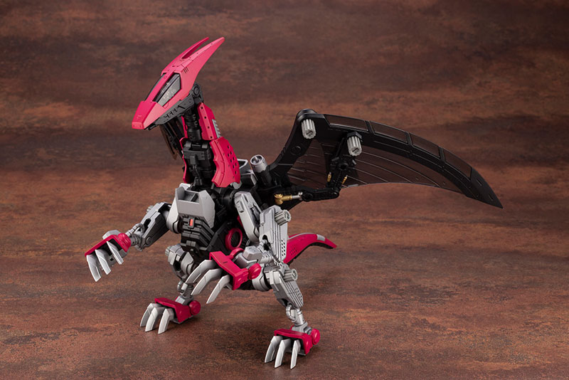 HMM ZOIDS EZ-005 Redler Guylos & EHI-7 Reddra Zenebas Empire Type & Customize Parts Booster Cannon Set 1/72