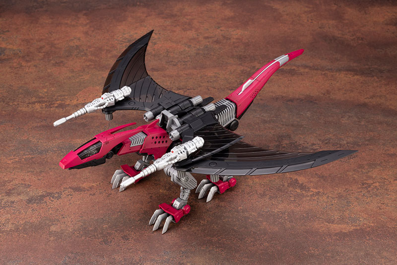 HMM ZOIDS EZ-005 Redler Guylos & EHI-7 Reddra Zenebas Empire Type & Customize Parts Booster Cannon Set 1/72