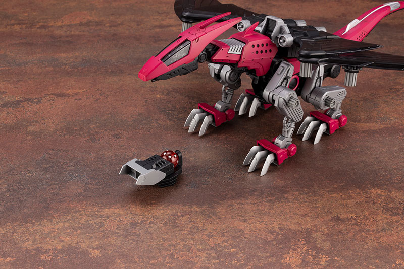 HMM ZOIDS EZ-005 Redler Guylos & EHI-7 Reddra Zenebas Empire Type & Customize Parts Booster Cannon Set 1/72