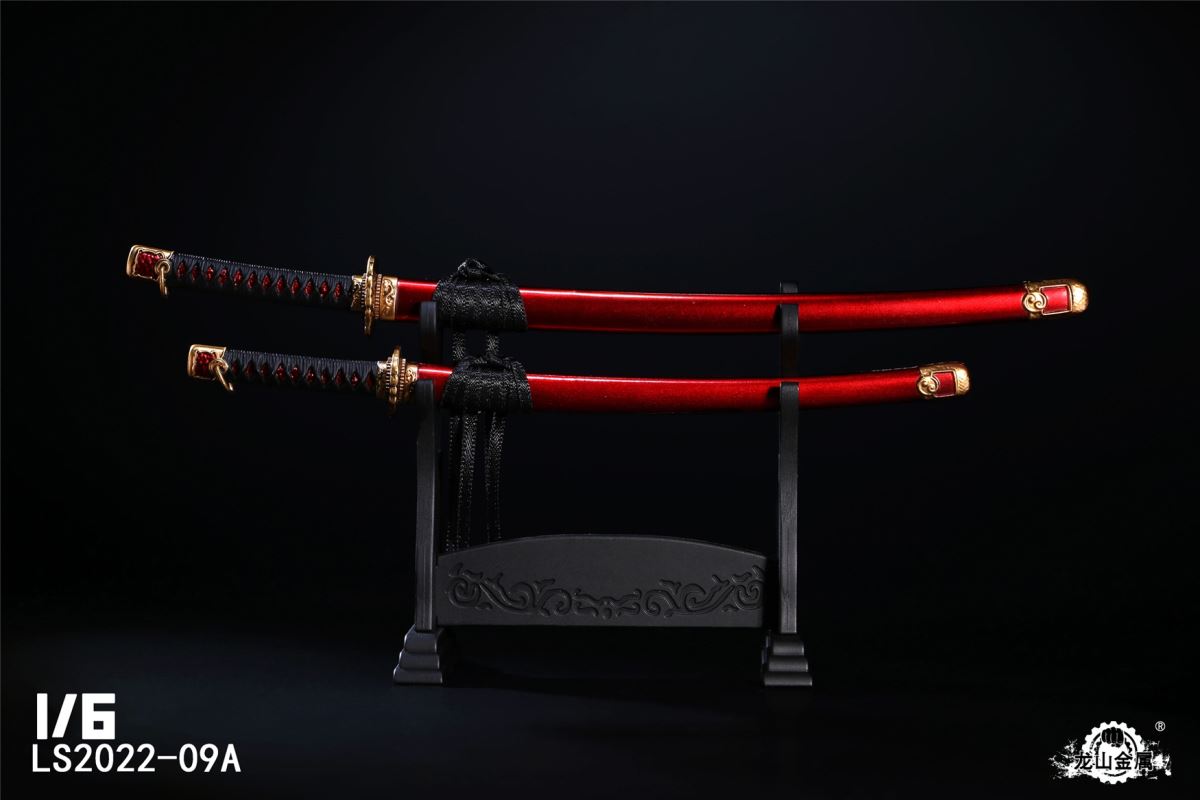 Die-casting Alloy Japanese Samurai Ronin Fighting Sword 1/6