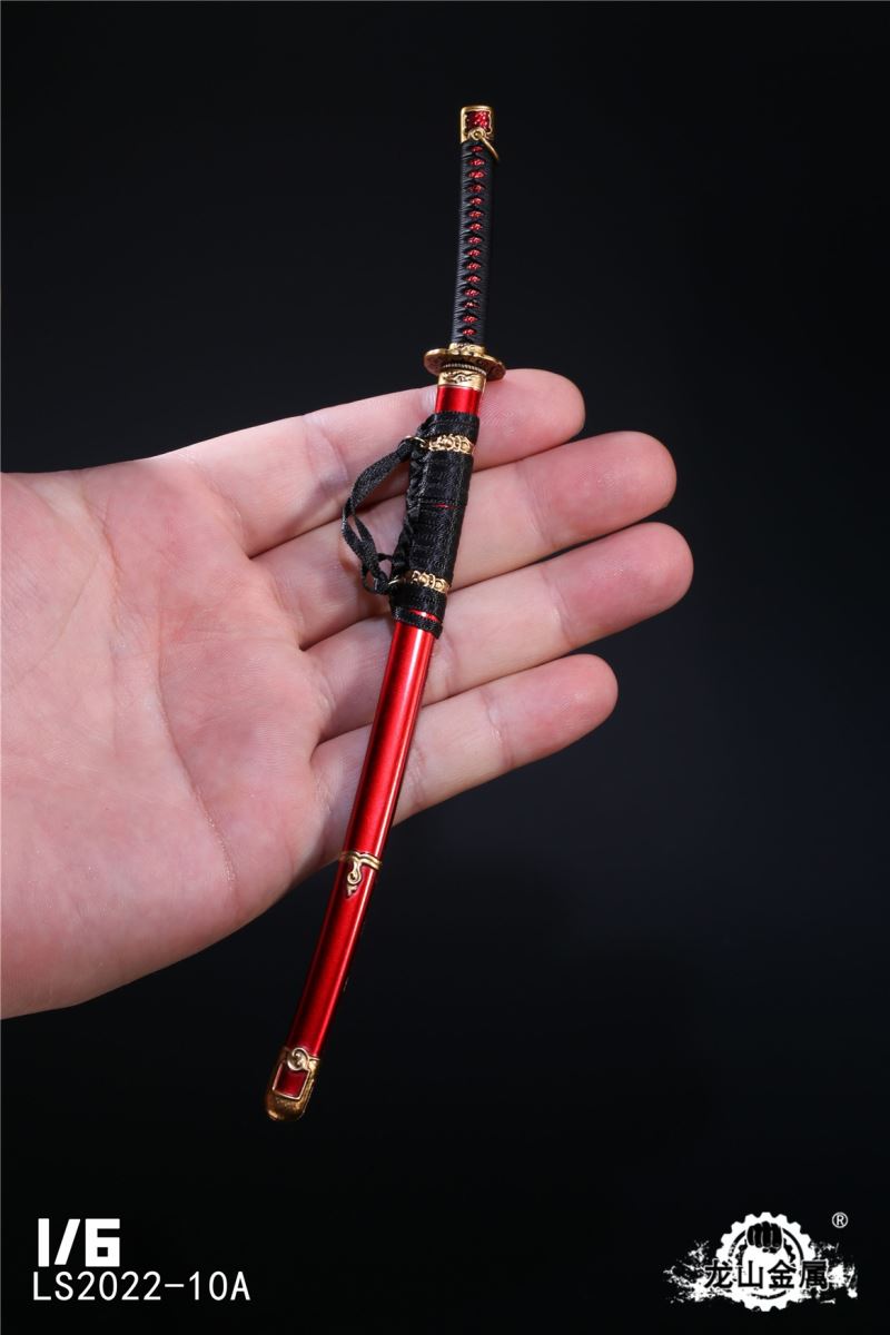 Die-casting Alloy Japanese Samurai Ronin Fighting Sword 1/6