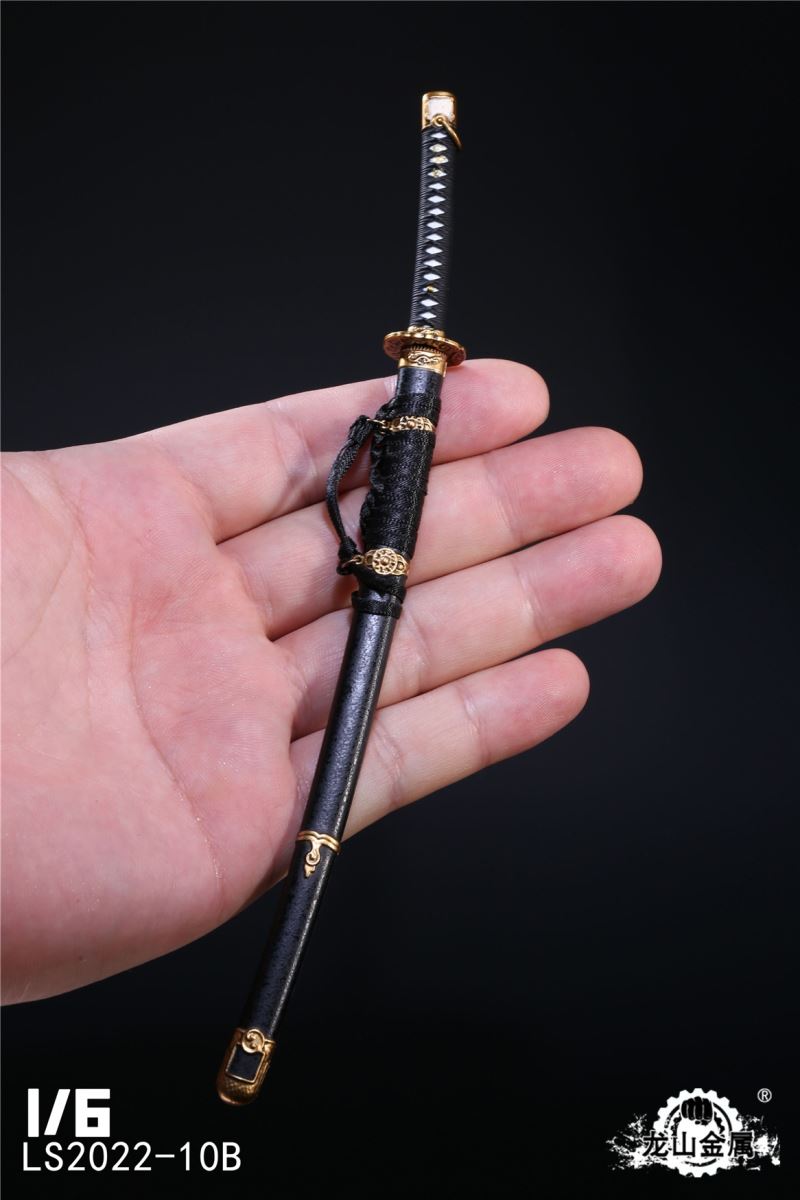 Die-casting Alloy Japanese Samurai Ronin Fighting Sword 1/6