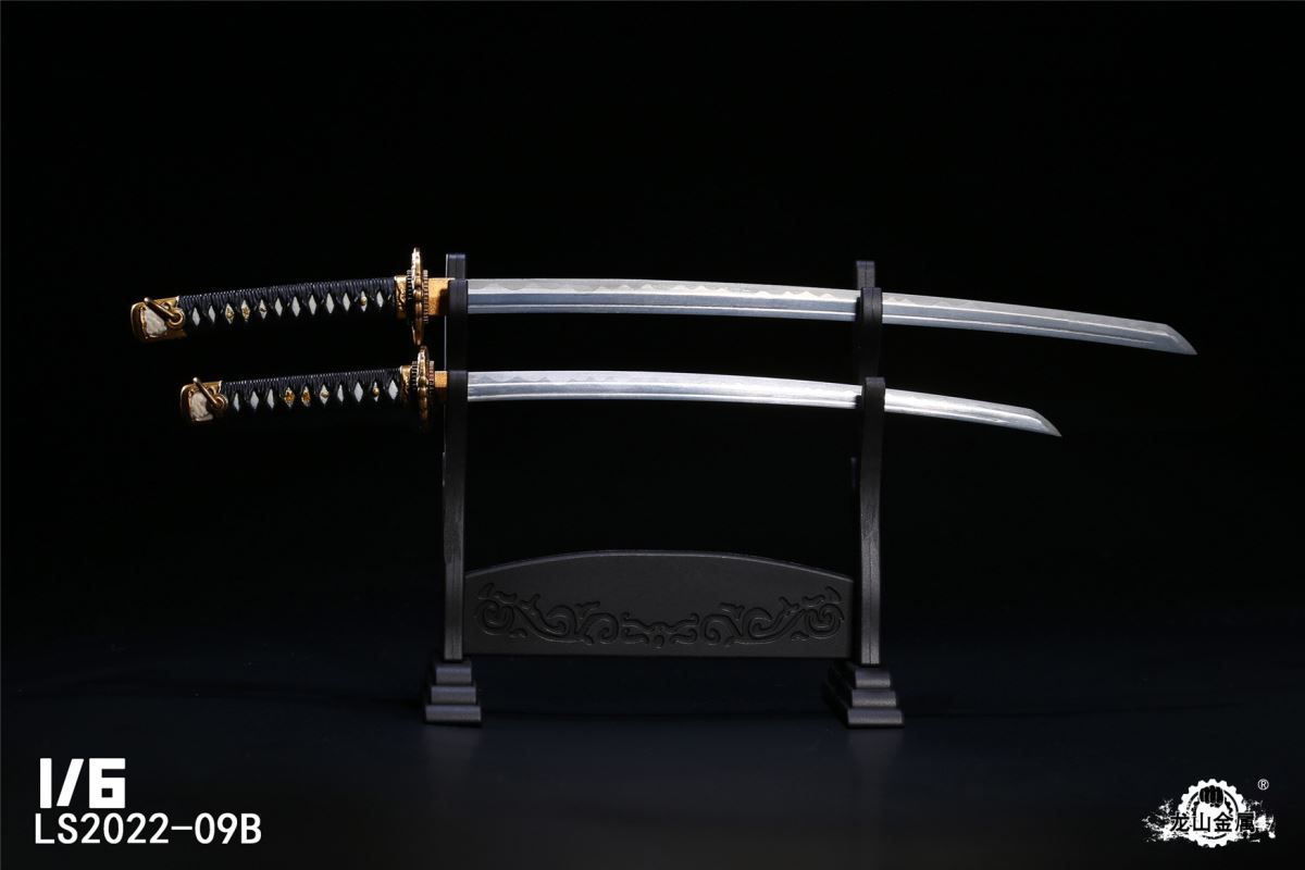 Die-casting Alloy Japanese Samurai Ronin Fighting Sword 1/6