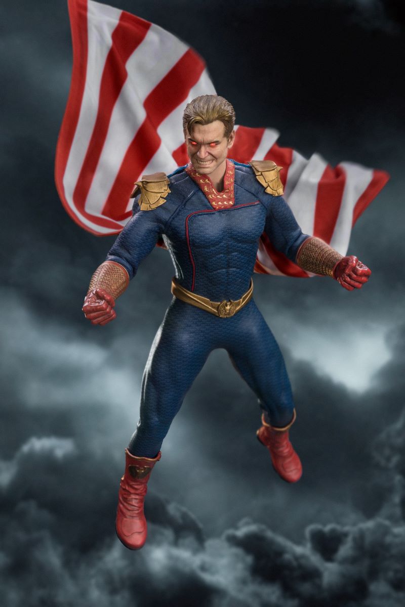 The Hero European and American expression head sculpture 1/6