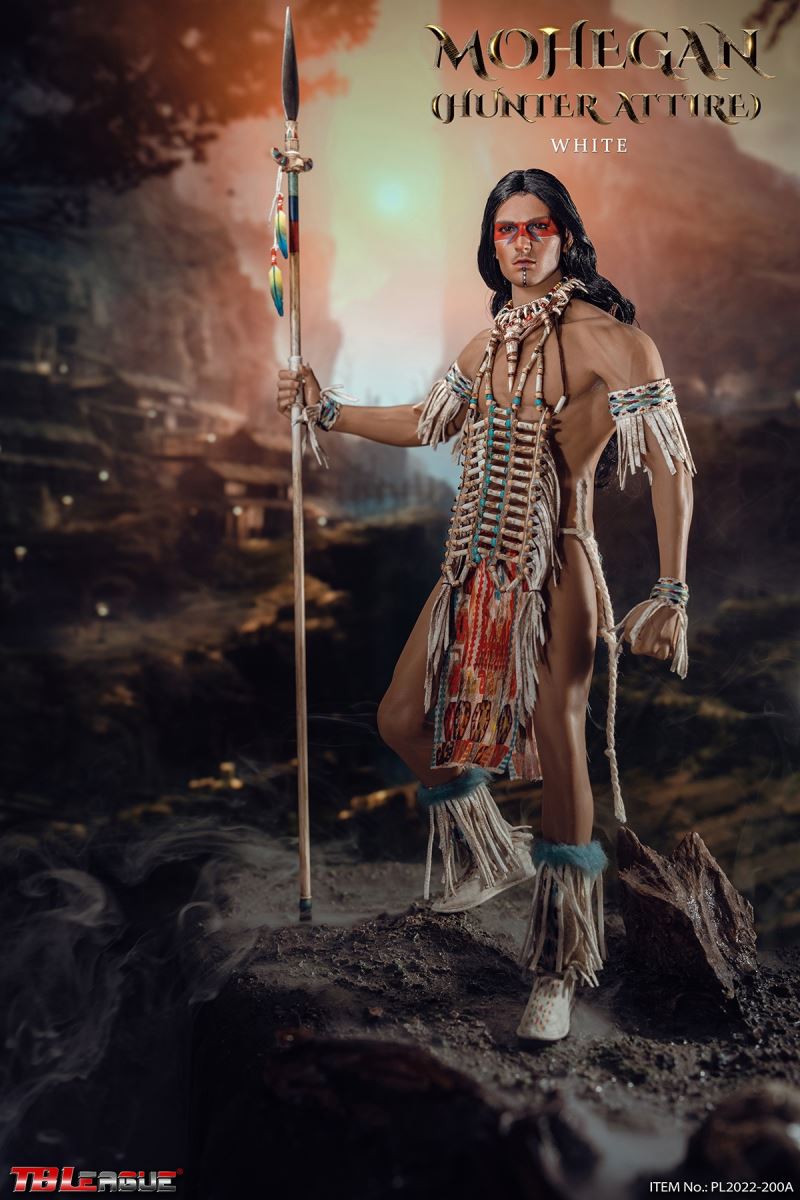 Mohegan (Hunter Attire) White / Brown 1/6