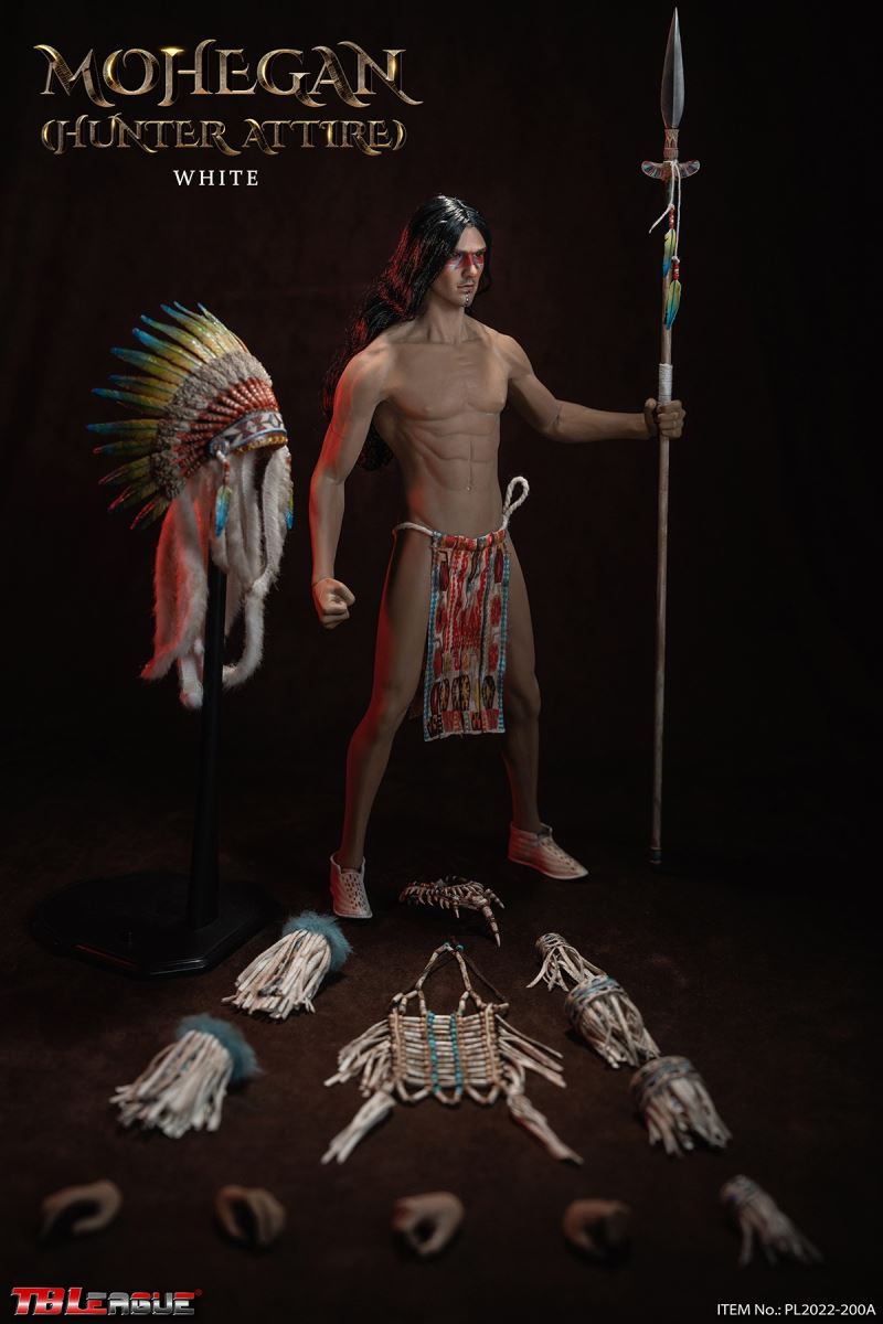 Mohegan (Hunter Attire) White / Brown 1/6