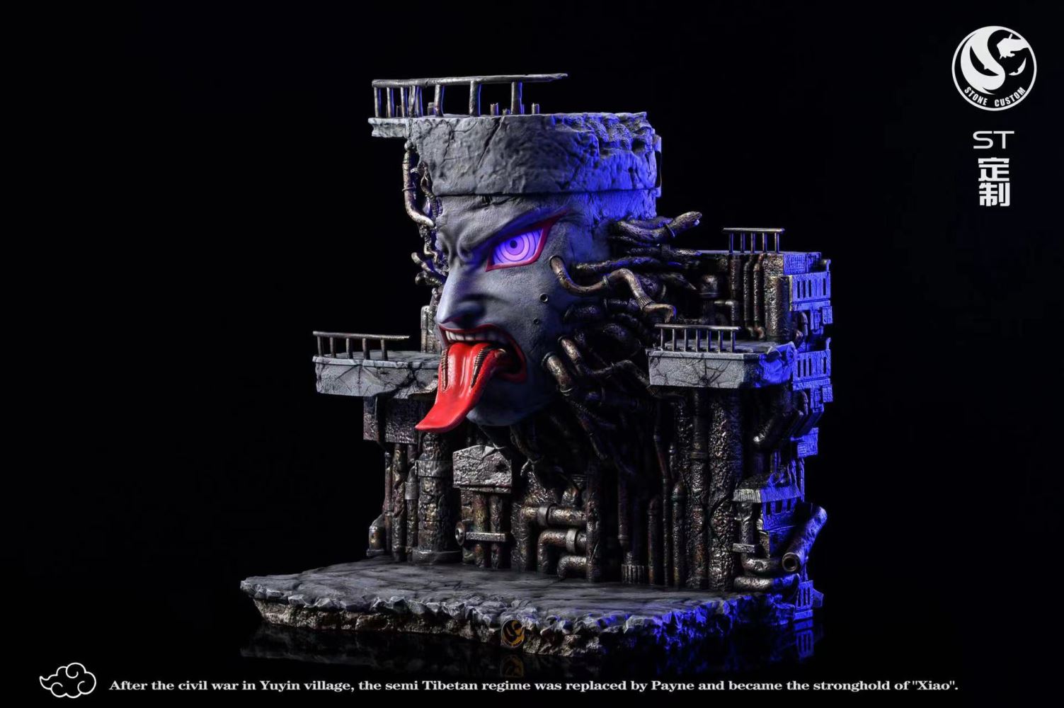 Six Paths of Pain Base with LED - Naruto