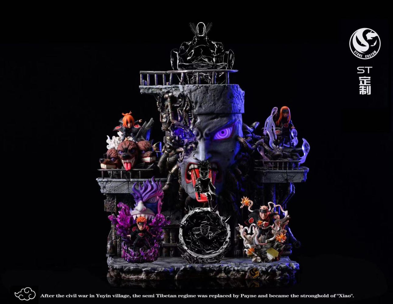 Six Paths of Pain Base with LED - Naruto