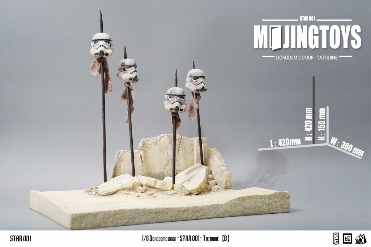Dokodemo Door Scene Series STAR001 - Star Wars Tatooine