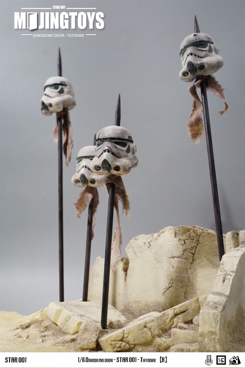 Dokodemo Door Scene Series STAR001 - Star Wars Tatooine