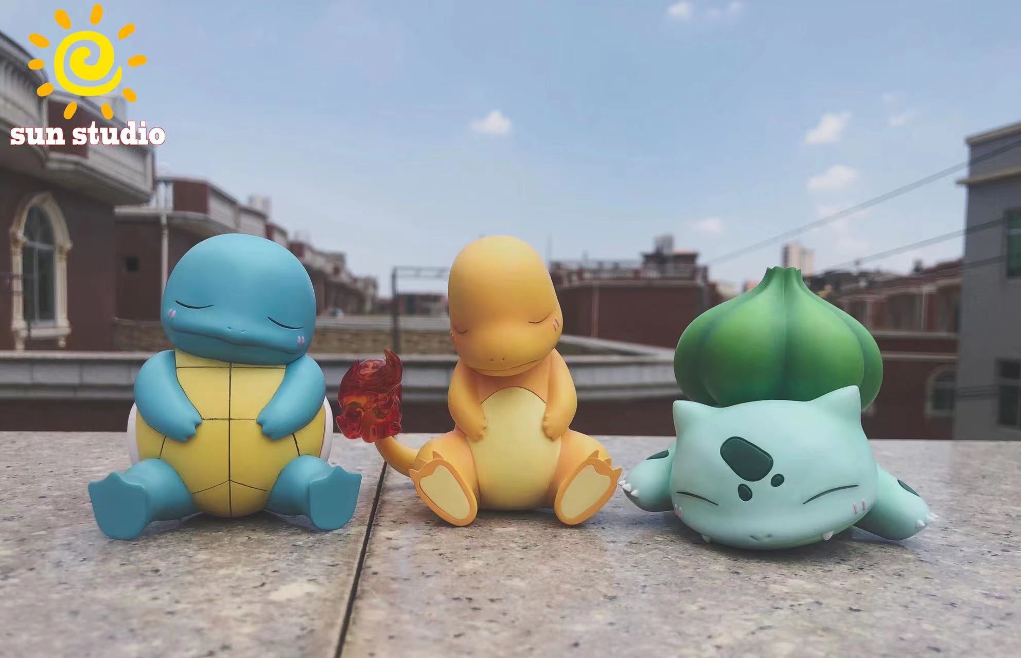 Sleeping Series Bulbasaur Charmander Squirtle Slowpoke - Pokemon