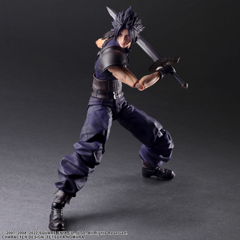 Crisis Core -Final Fantasy VII- Reunion - Play Arts Kai Zack Fair Soldier 2nd Class