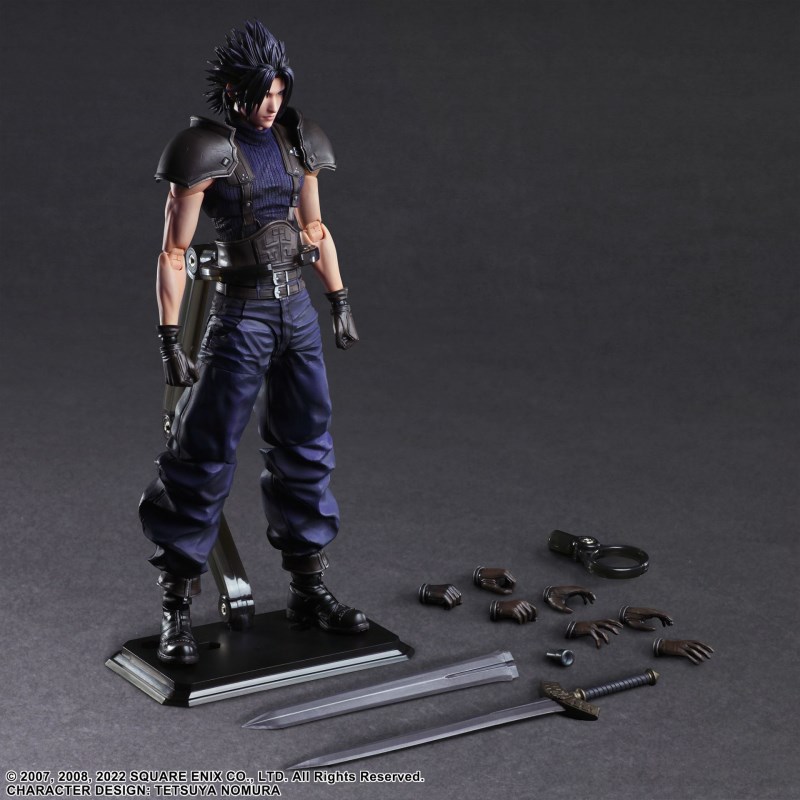 Crisis Core -Final Fantasy VII- Reunion - Play Arts Kai Zack Fair Soldier 2nd Class