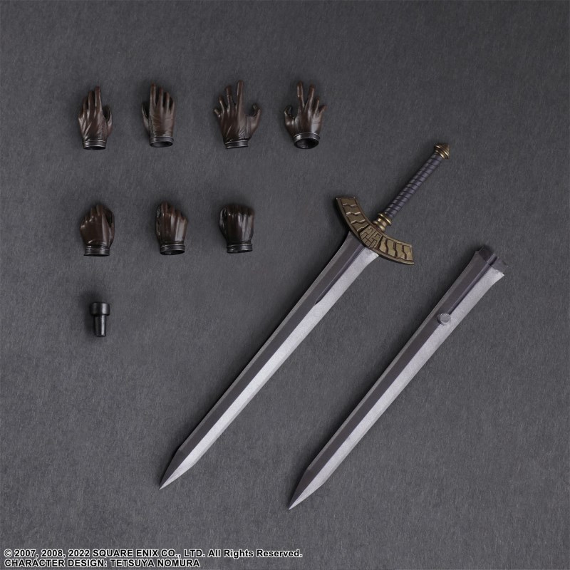 Crisis Core -Final Fantasy VII- Reunion - Play Arts Kai Zack Fair Soldier 2nd Class