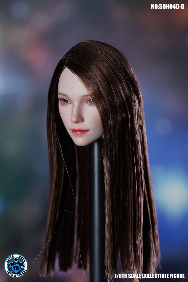 Mixed-Blood Female Head Sculpture (SDH040) 1/6