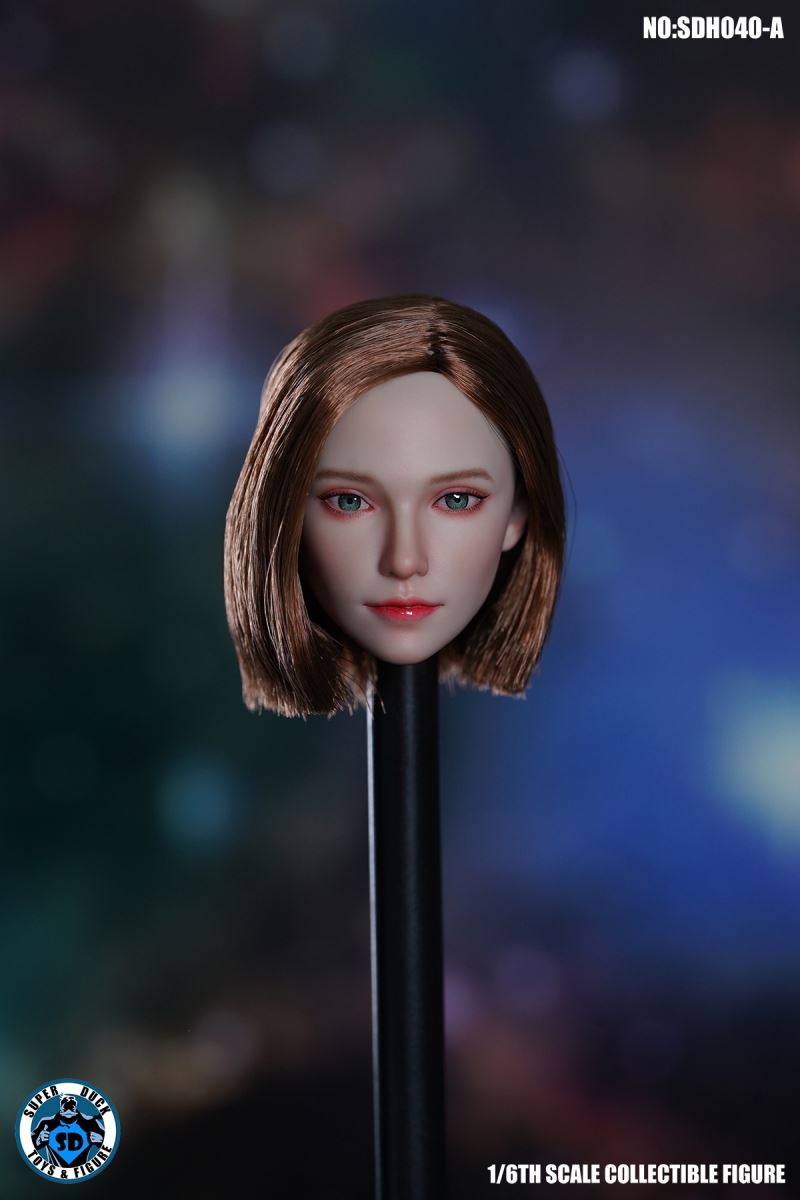 Mixed-Blood Female Head Sculpture (SDH040) 1/6