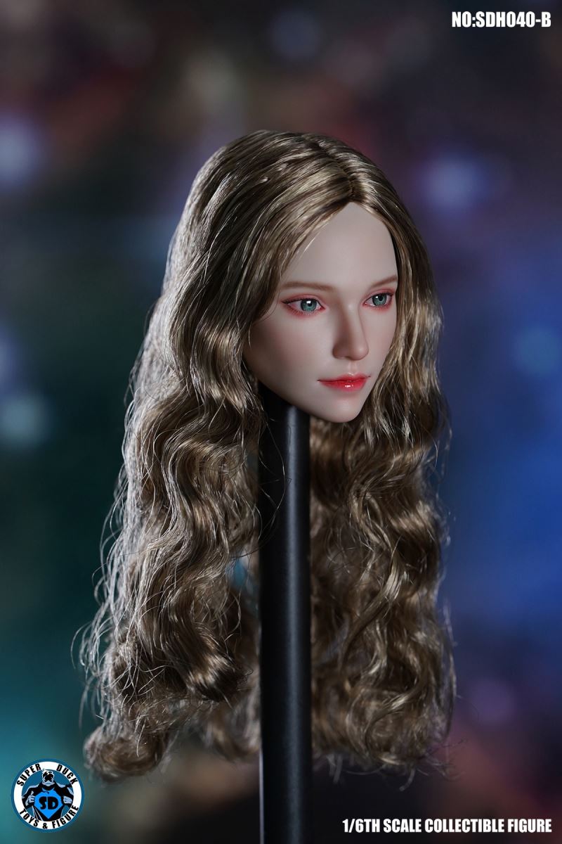 Mixed-Blood Female Head Sculpture (SDH040) 1/6
