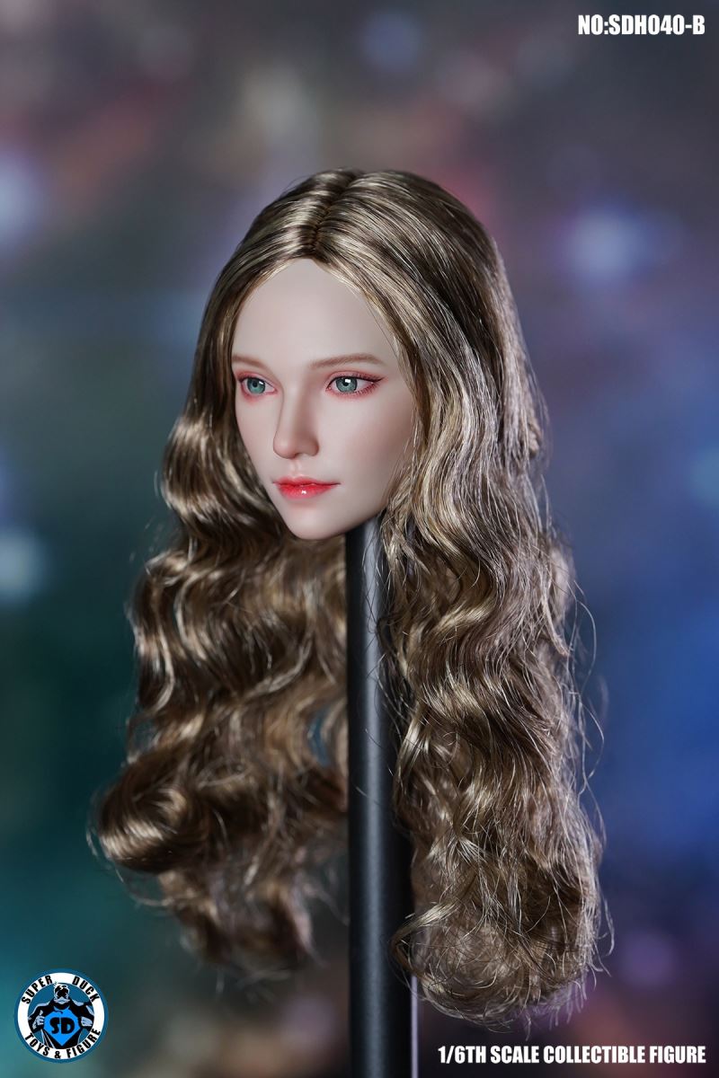 Mixed-Blood Female Head Sculpture (SDH040) 1/6