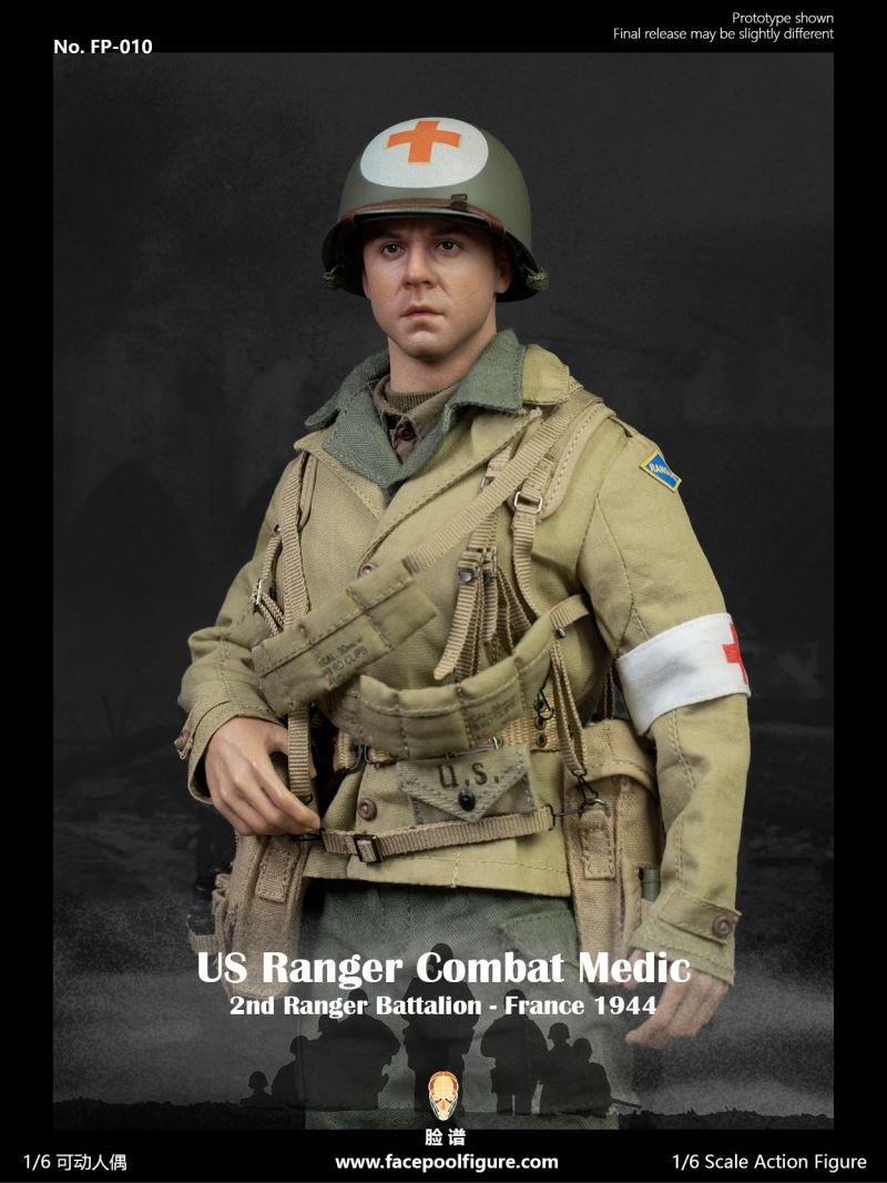 WWIIUS Ranger Combat Medic – France 1944 1/6