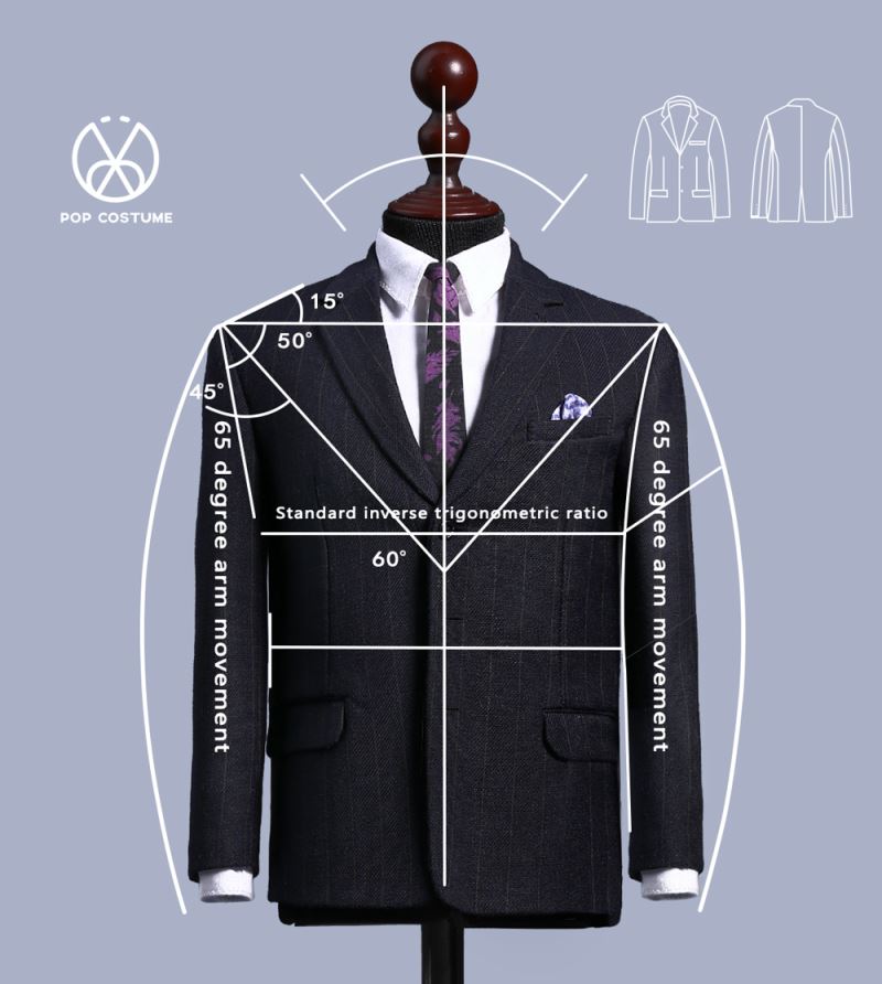 Men's Haute Couture Suit Set 1/6