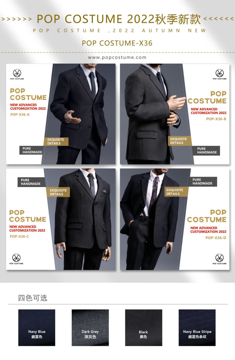 Men's Haute Couture Suit Set 1/6