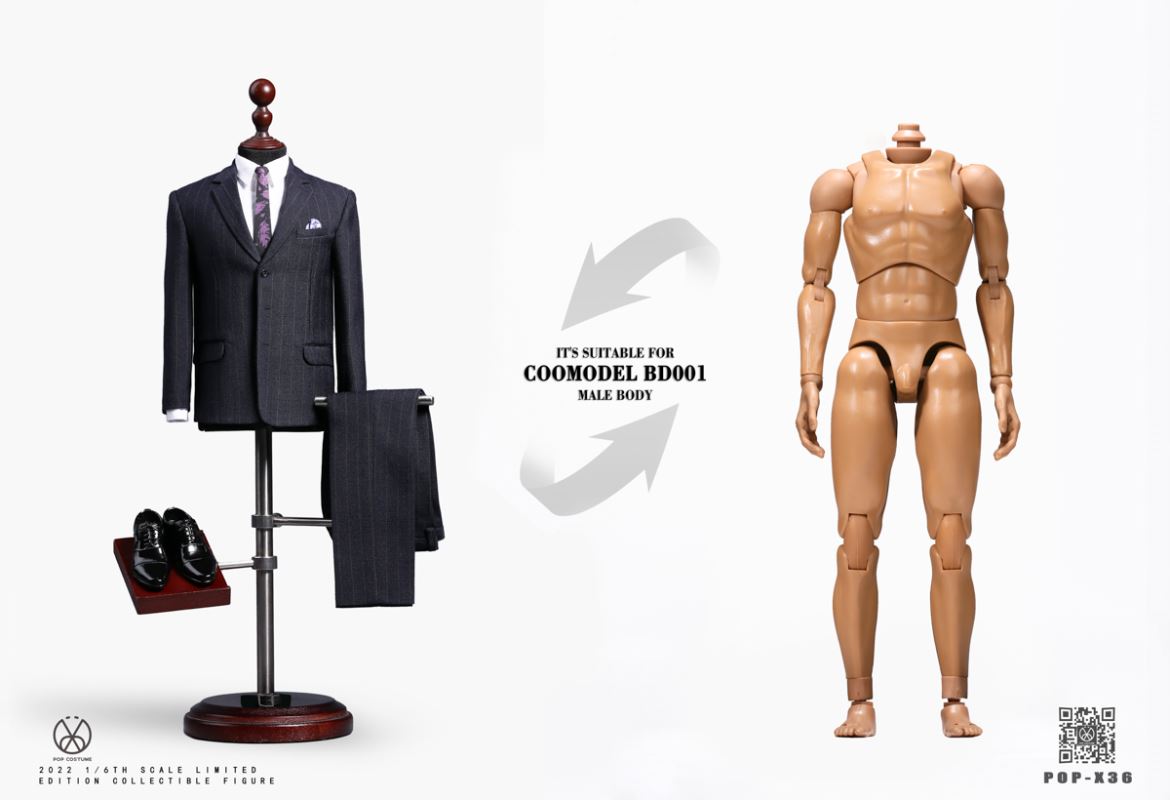 Men's Haute Couture Suit Set 1/6