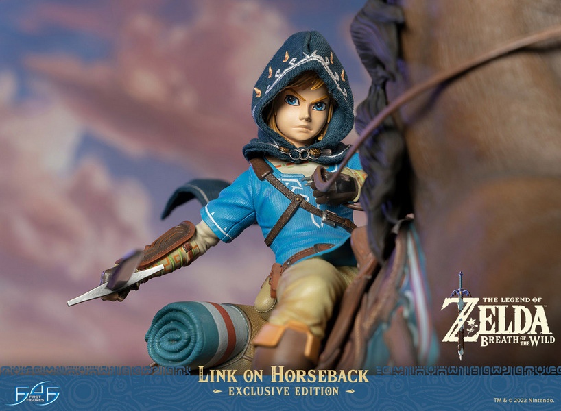 THE LEGEND OF ZELDA: BREATH OF THE WILD - LINK ON HORSEBACK (EXCLUSIVE EDITION)