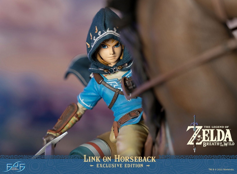 THE LEGEND OF ZELDA: BREATH OF THE WILD - LINK ON HORSEBACK (EXCLUSIVE EDITION)