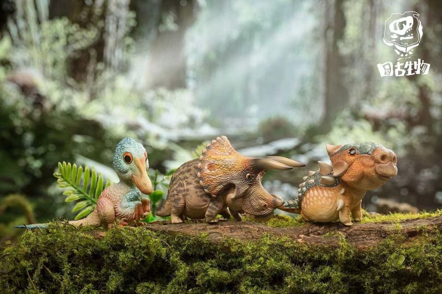 Triceratops Velociraptor Ankylosaurus