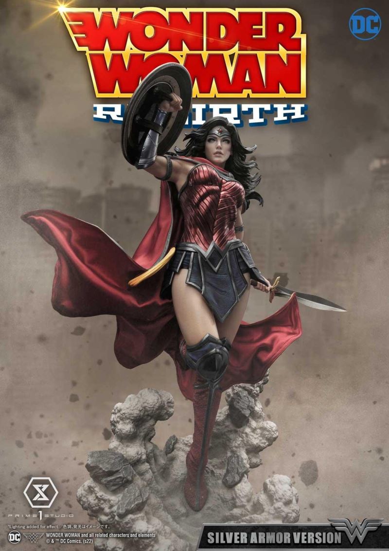 Wonder Woman Rebirth EditionSILVER ARMOR Version [MMDC-51LM]