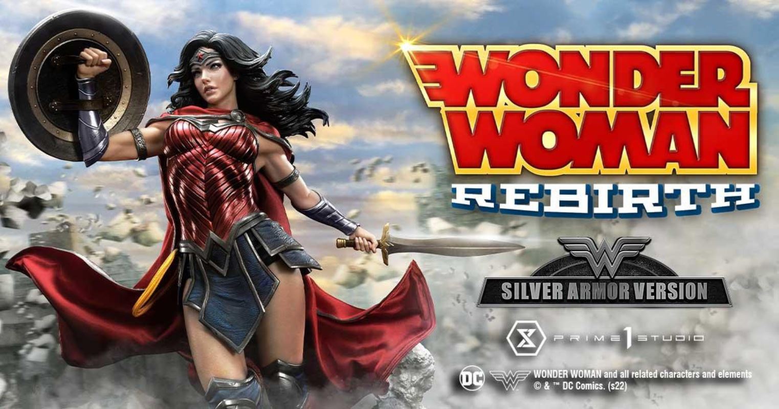Wonder Woman Rebirth EditionSILVER ARMOR Version [MMDC-51LM]