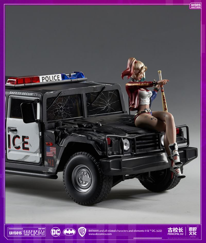 DC Harley Quinn Ancient Principal Alloy Vehicle