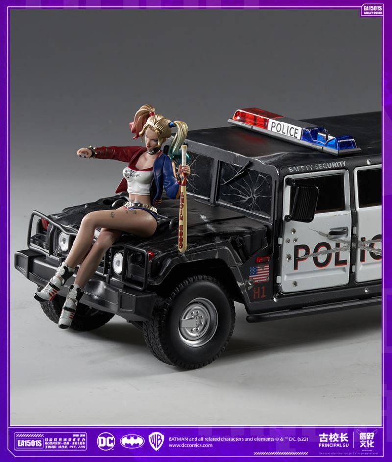 DC Harley Quinn Ancient Principal Alloy Vehicle