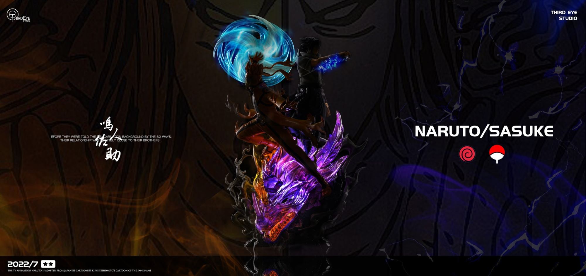 Naruto Uzumaki & Sasuke Uchiha - Naruto 1/6