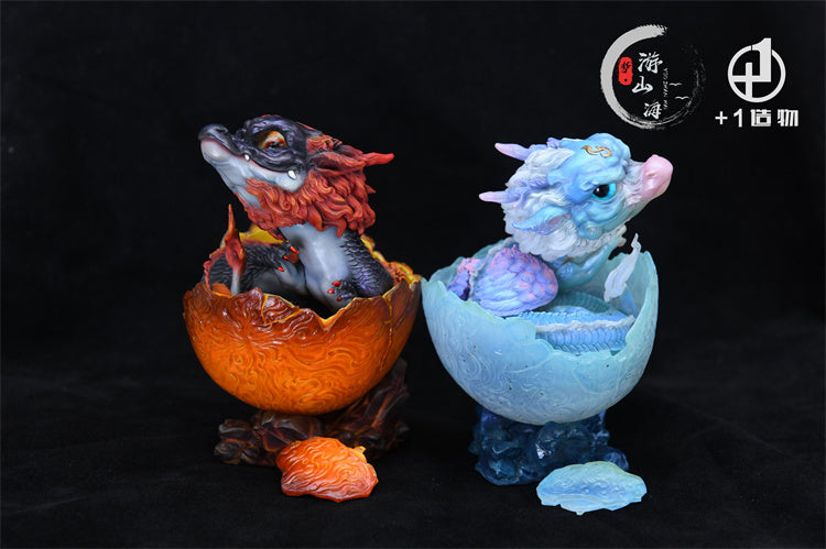 Yinglong Cubs - Original Design Resin Statue